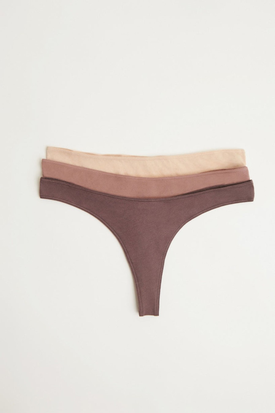 Essentials OSS | Organic Thong 3 Pack