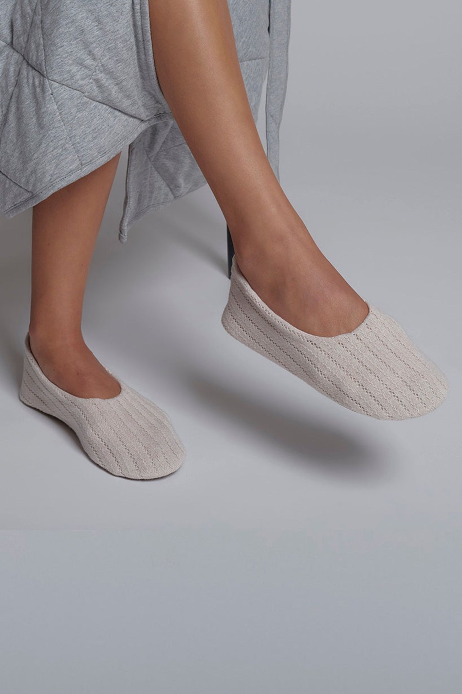 Lounge OSS | Pointelle Ballet Flat