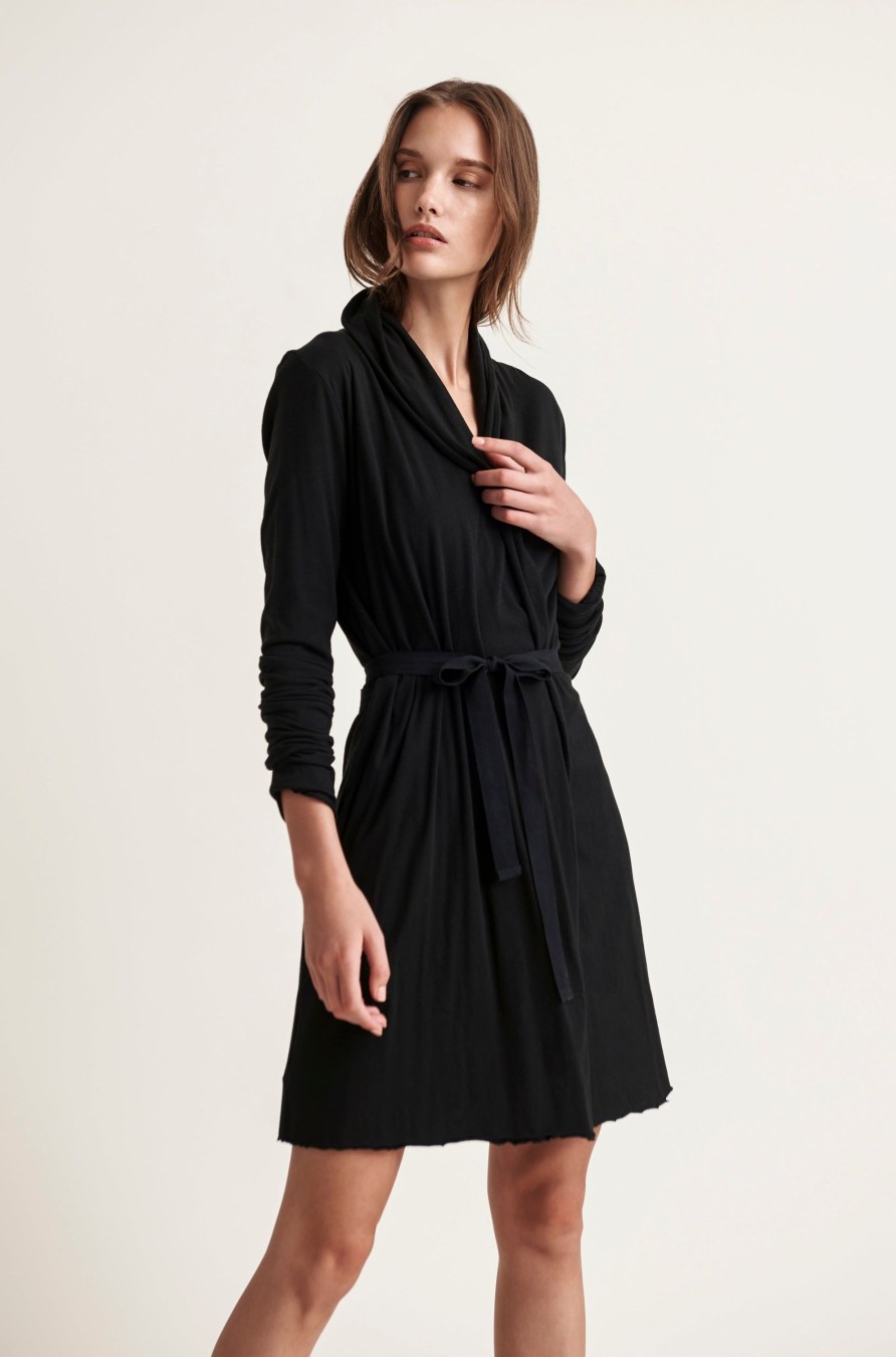 Essentials OSS | Basic Double Layer Wrap Robe