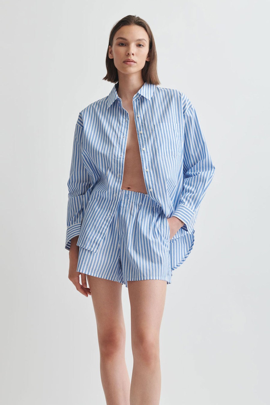 Lounge OSS | Serena Button Down