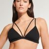 Lingerie OSS | Evita Strappy Bralette Black