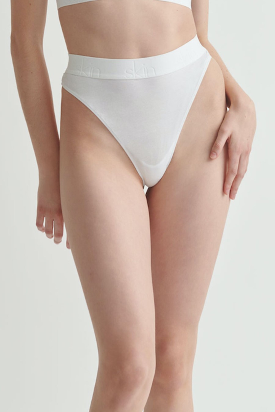 Lingerie OSS | Hanna High Leg Logo Brief