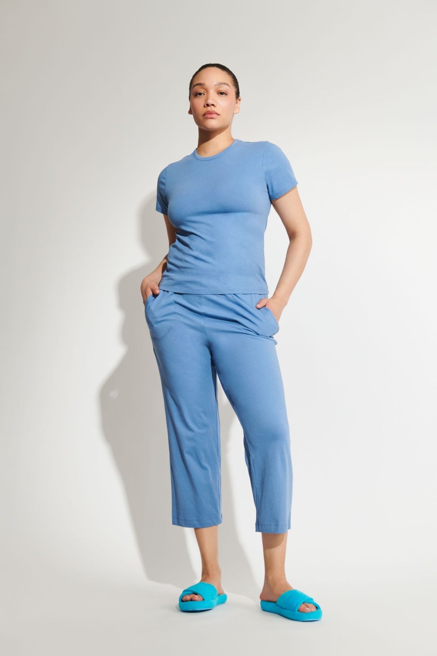 Sleep OSS | Carly Tee And Carlyn Crop Pant