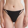 Lingerie OSS | Etta Strappy String Bikini Black